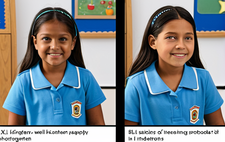 Here are two image prompts for Stable Diffusion XL, focusing on different aspects of a kindergarten teacher's well-being as described in the provided text: