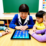 유아교육지도사와 관련된 최신 연구 - Interactive Learning with Technology**

"A kindergarten classroom scene, children fully clothed and ...