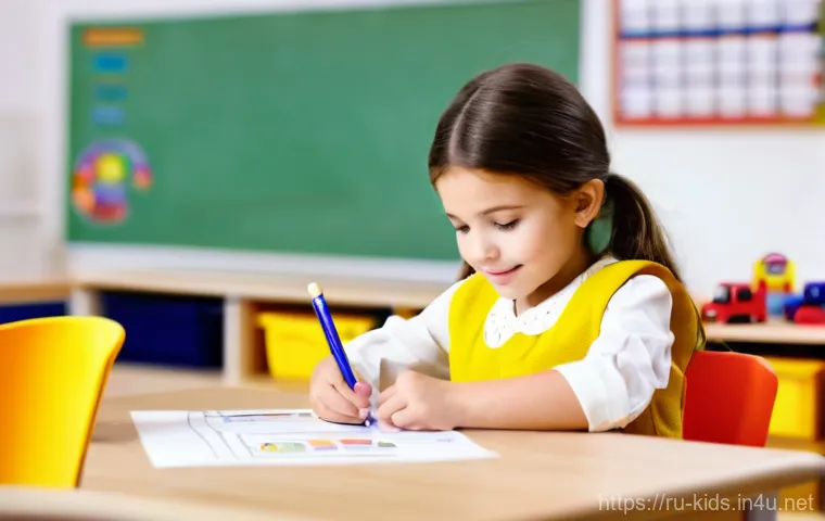 유아교육지도사 자격증을 위한 필수 도구 리스트 - **Holistic Play and Learning Environment**
    "A bustling, spacious modern preschool classroom, des...