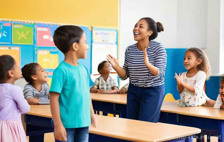 유아교육지도사 실기 시험 전날 준비 사항 - **Empathetic Teacher Connecting with a Shy Child During a Creative Session**
    A warm and inviting...