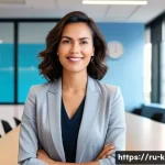 유아교육지도사 경력자의 전직 성공 팁 - **Prompt 1: From Educator to Empowered Leader**
A dynamic, full-body shot of a confident female ...