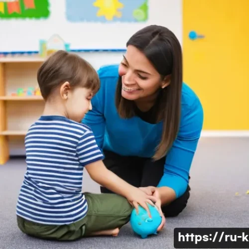 Home 17 유아교육지도사 실기시험 중 자주 발생하는 문제 해결법 - **Prompt:** A heartwarming scene in a brightly lit preschool classroom during an indoor activity. A ...