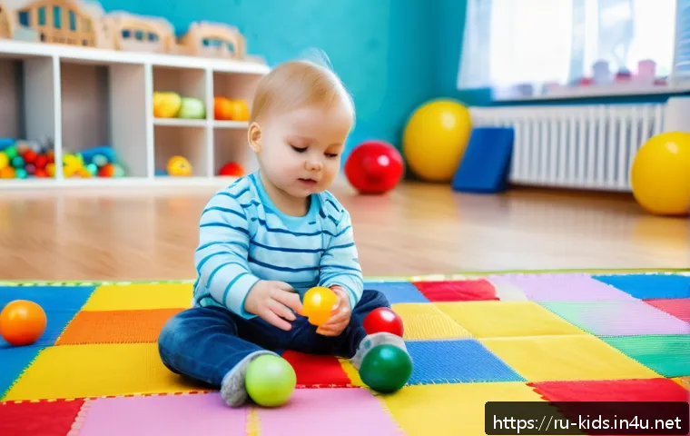 유아교육지도사 실기시험 준비 중 빈출 문제 정리 - A warm and inviting early childhood classroom scene in a Russian kindergarten setting, showing a div...